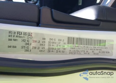 2018 Jeep Grand Cherokee Laredo E 4X4 z USA, uszkodzony, nr VIN 1C4RJFAG0JC197738